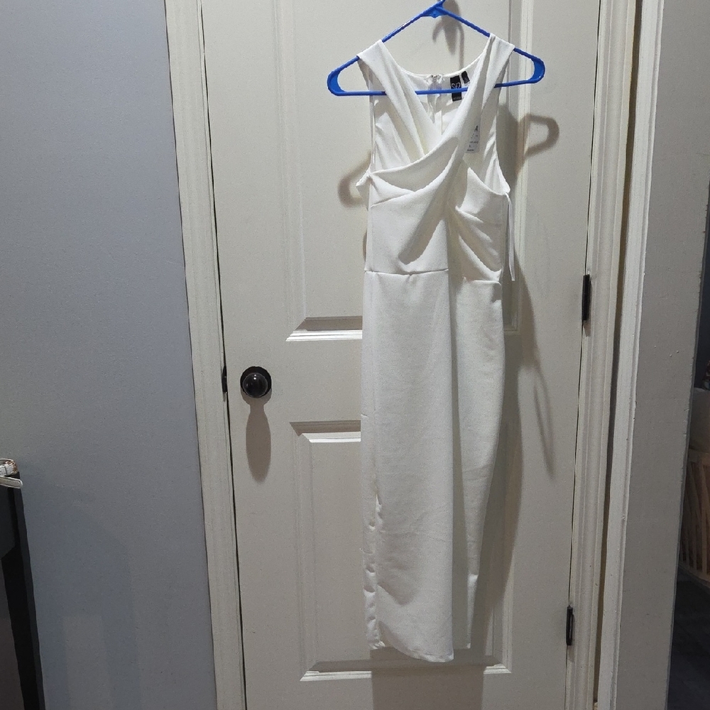 Windsor One Shoulder White Dress